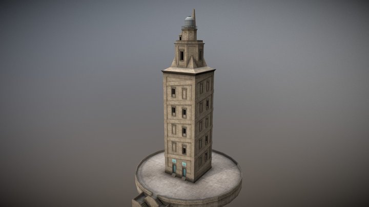 Torre de Hércules (C:S Model) 3D Model