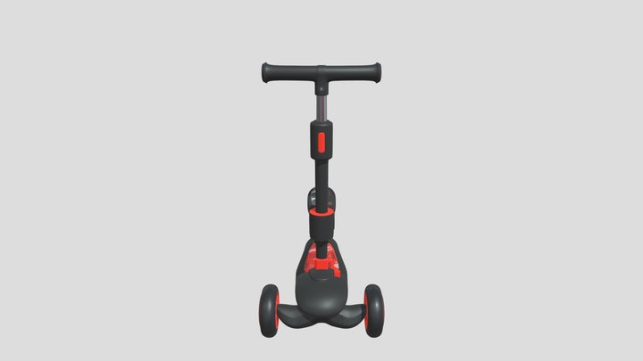 Children's scooter 3D Model
