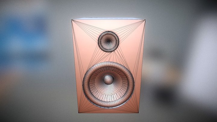 Sound engineering - Speakers 3D Model