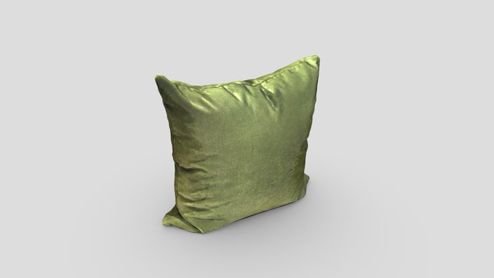 Green pillow 3D Model