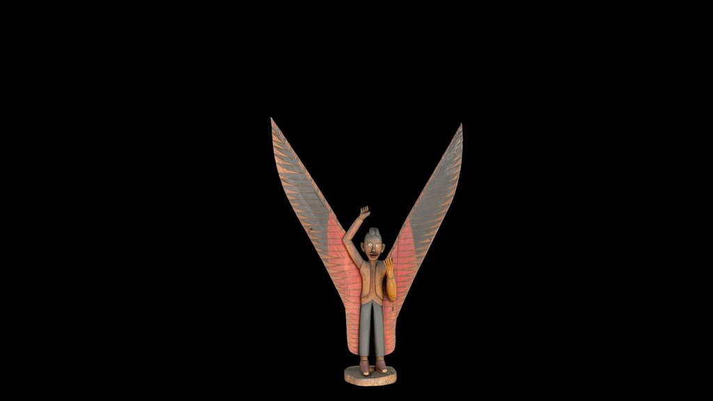 Statue to drive away evil spirits