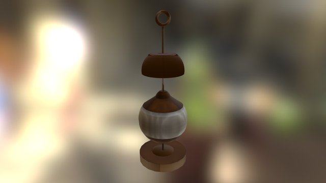 Lantern Done FBX 3D Model