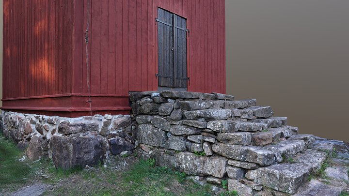 Bell tower of Lemu church, Masku, Finland – Modèle 3D gratuit STL
