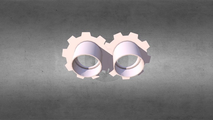 齒輪2 3D Model