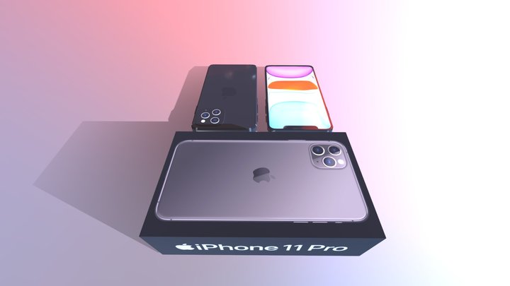 Apple Iphone 11 Pro 3D Model