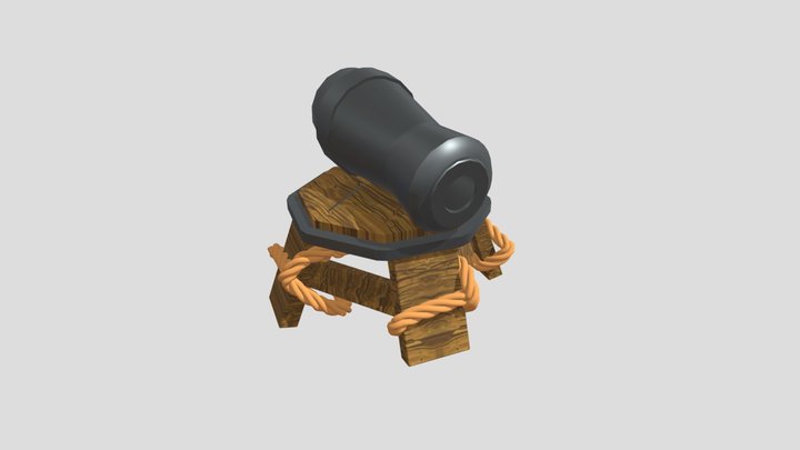canon clash of clan 3D Model