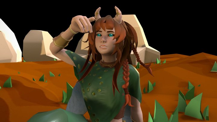 ForrestLady 3D Model