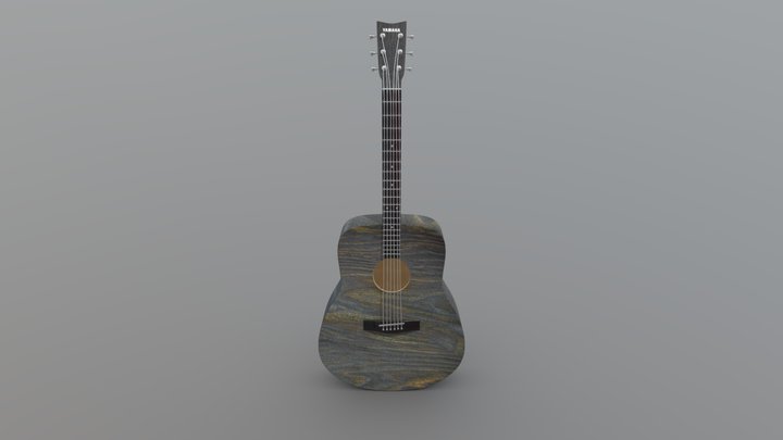 Guitar 3D Model