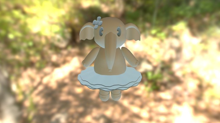 Elephant 3D Model