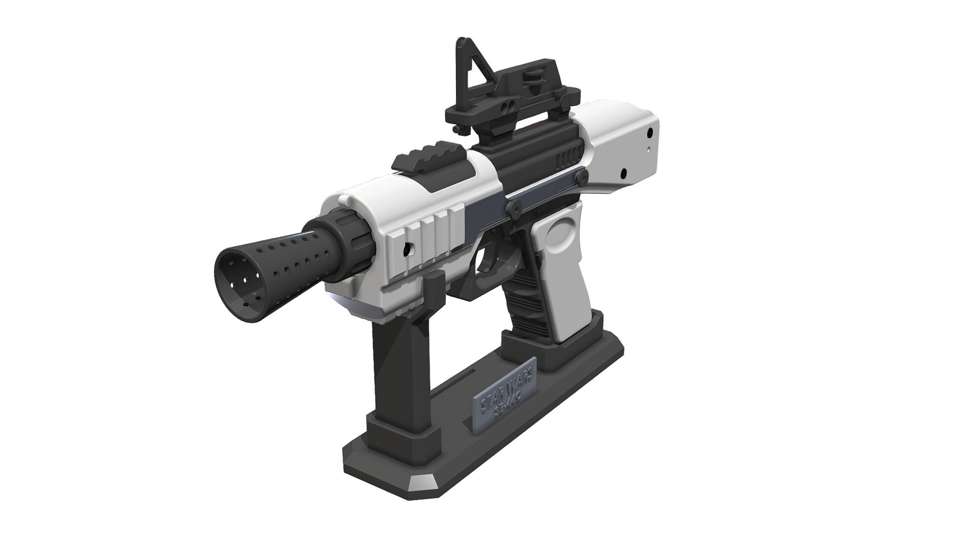 SE-44C Blaster - Star Wars - Printable 3d model - Buy Royalty Free 3D model  by MakerLabModels (@makerlabmodels) [bf75da0]
