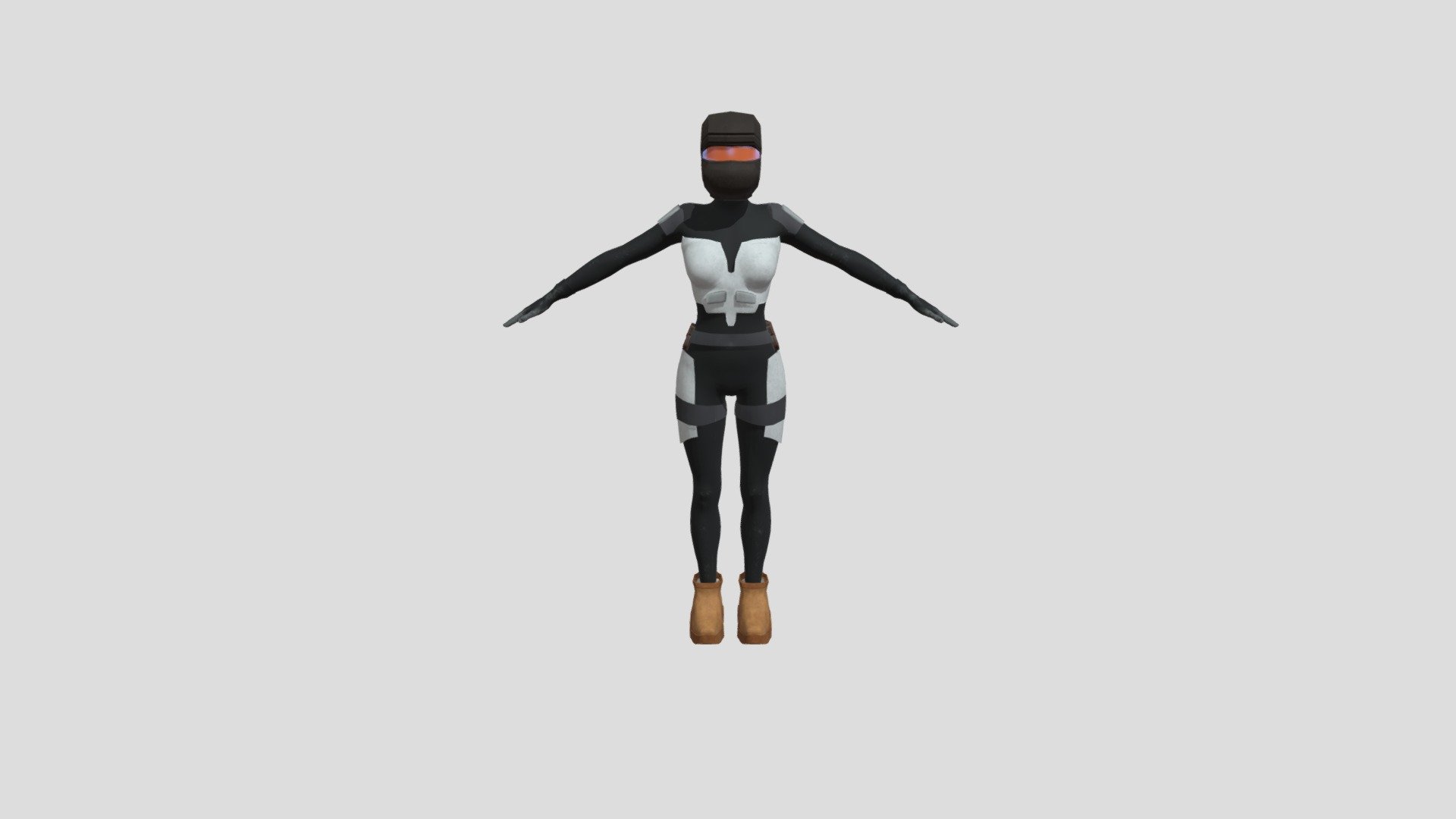 CC0 - Free Rigged Character - Download Free 3D model by reinhpash ...