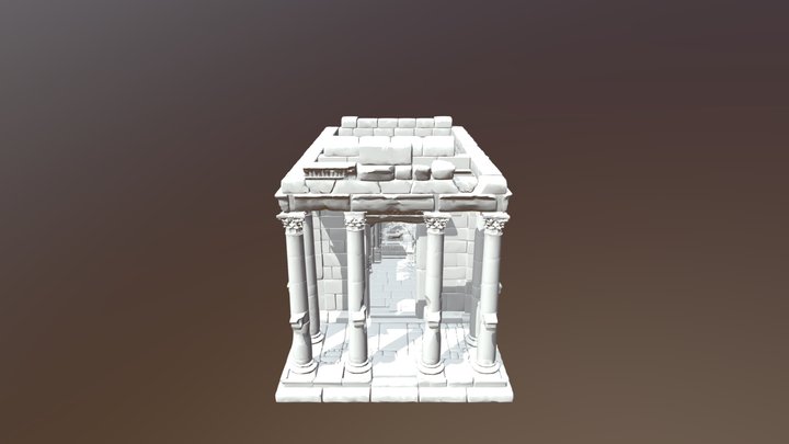 Baalshamin Temple 3D Model