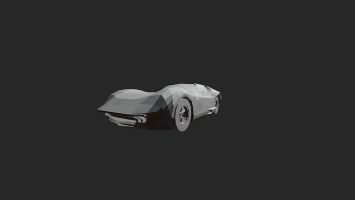 Lamborghini Miura(Not Finished) 3D Model