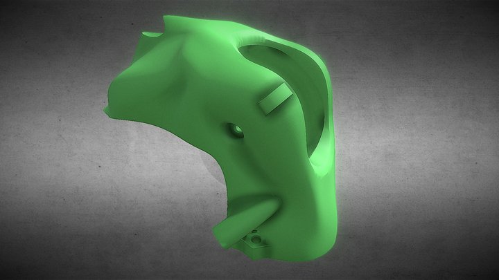 Plain Pod Whip 3D Model