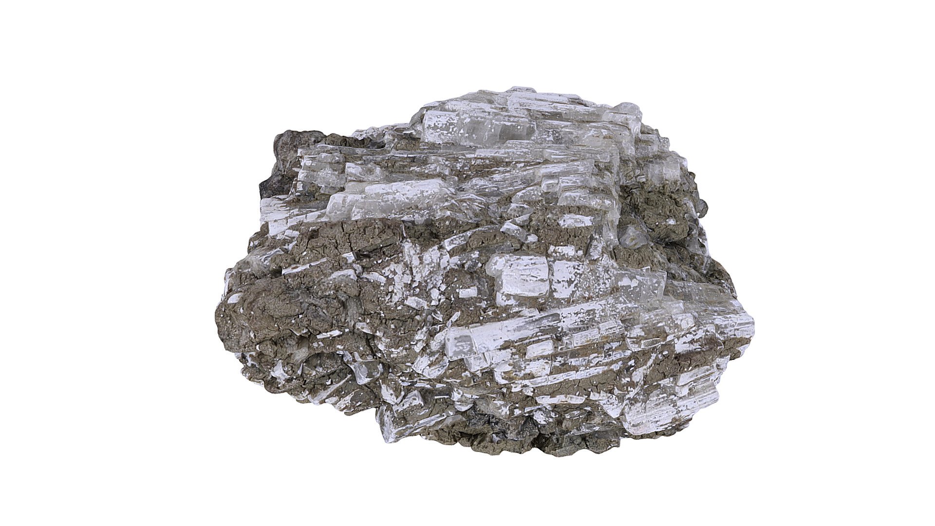 Inderite #1125 07-07-2020 - 3D model by rocksandminerals [bf78136 ...