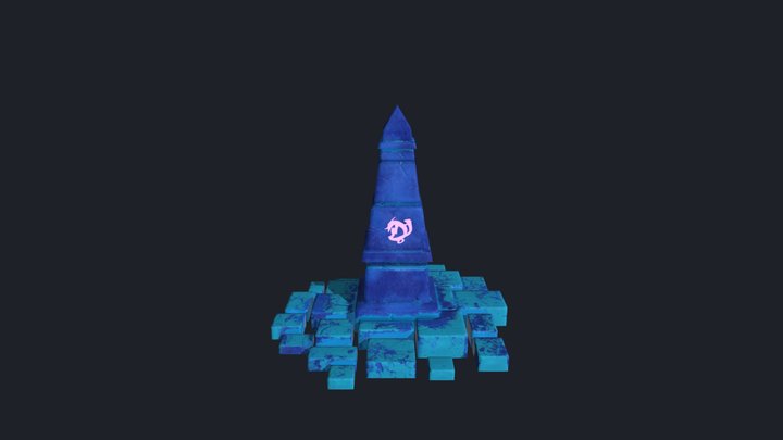 Obelisk for the ships 3D Model