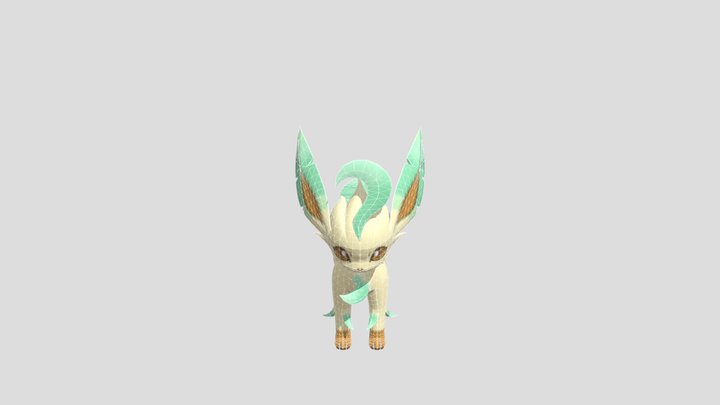 Leafeon 3D Model