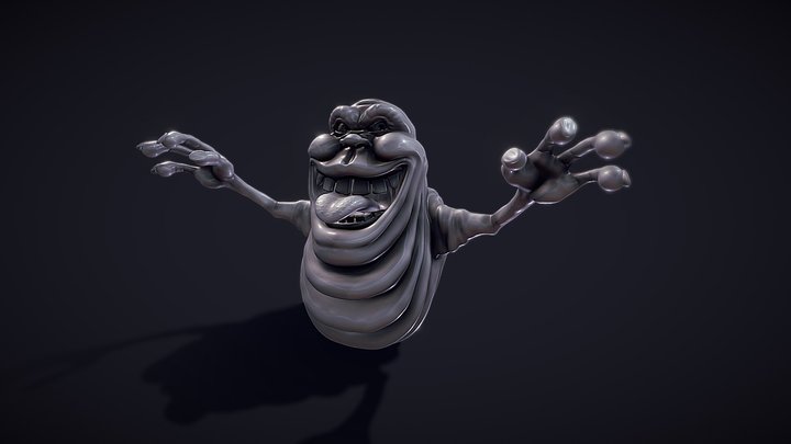 Slimer 3D Model