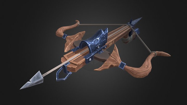 Crossbow - Stylized Creation 3D Model