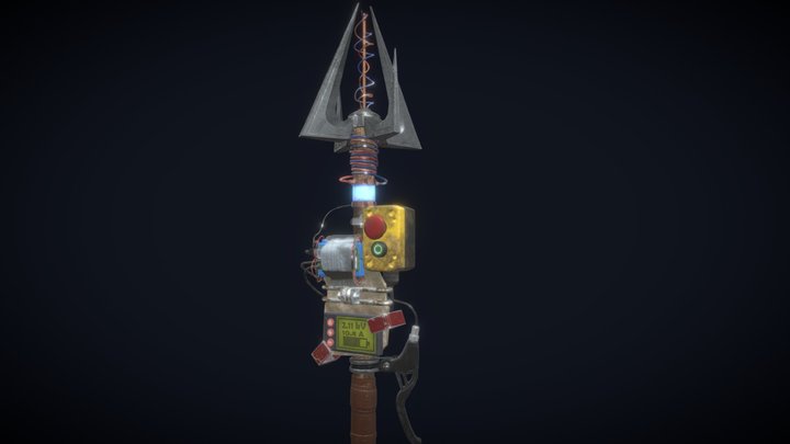 GAP - Final - Electric Spear 3D Model