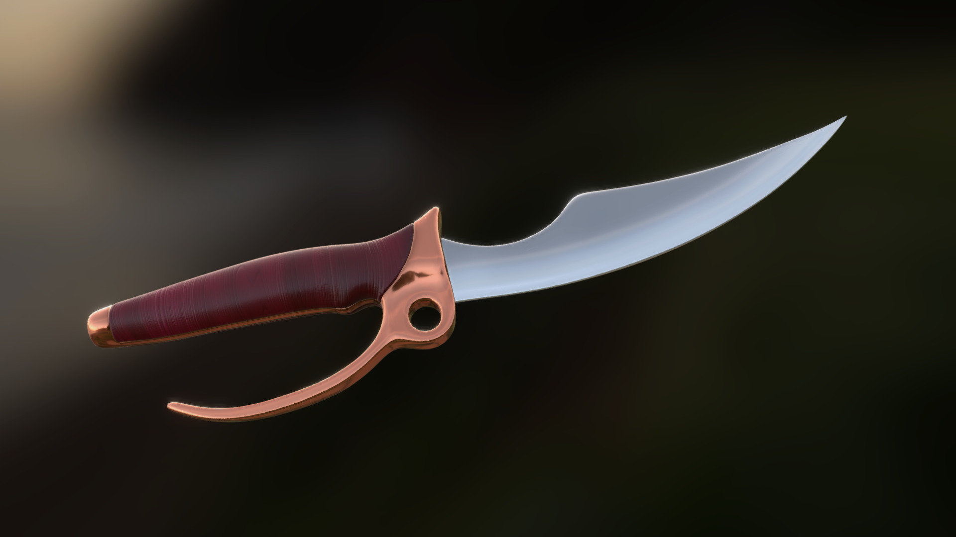 Curved Knife 01