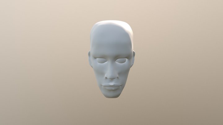 Head Sculpt 3D Model