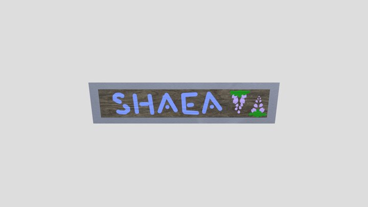 NamePlate 3D Model