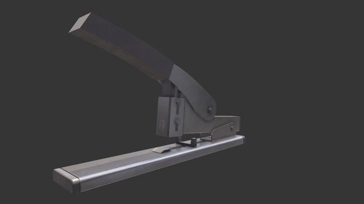Office Stapler 3D Model
