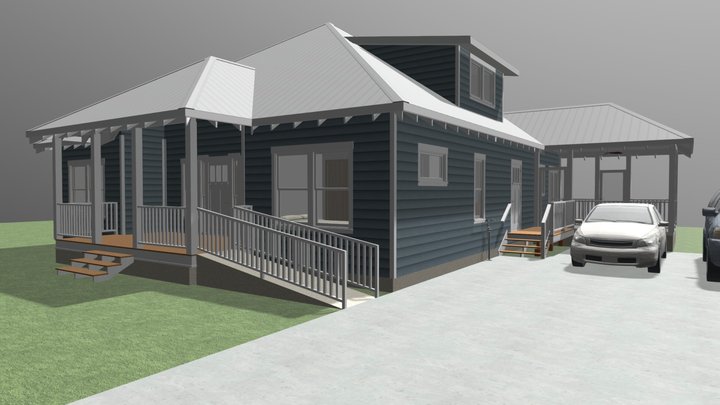 Landes Dormer Only 3D Model