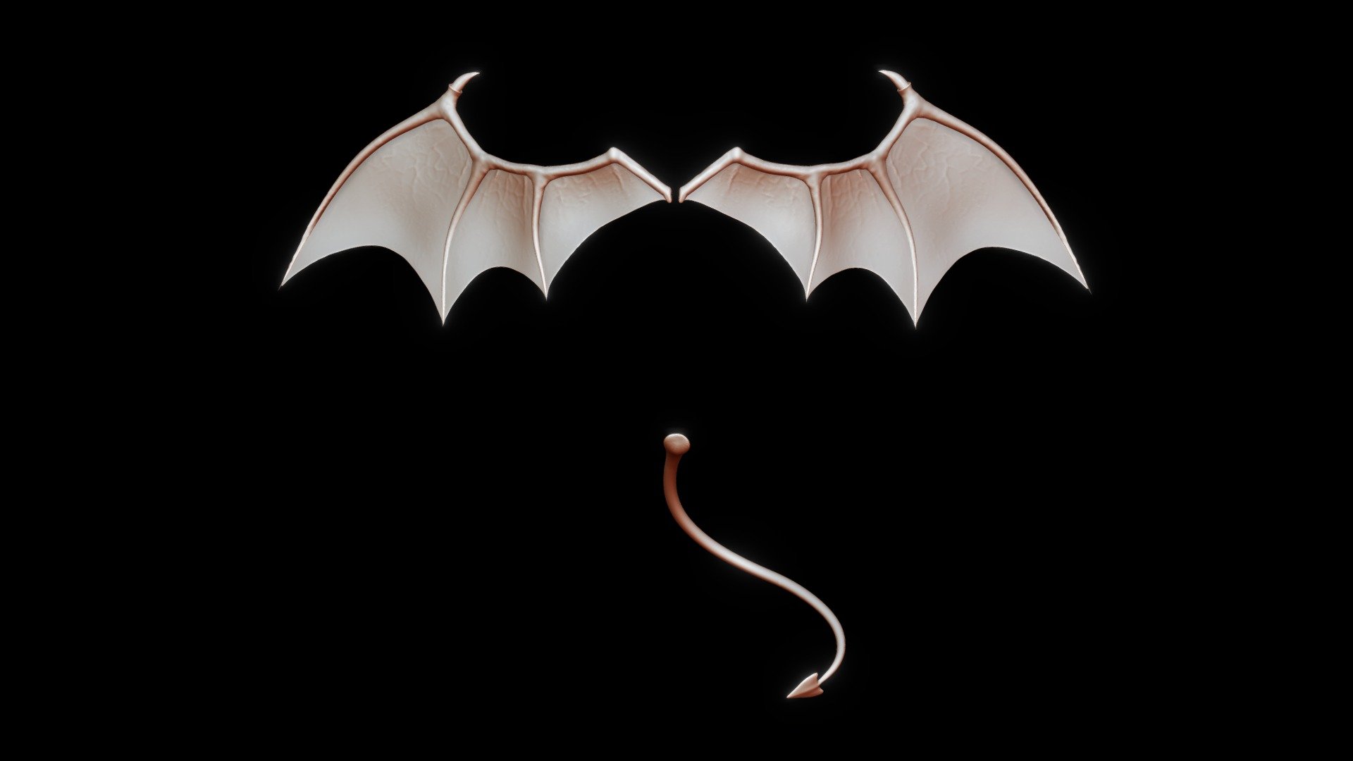 Devil wings - Buy Royalty Free 3D model by xiaoshen