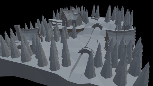 Woods 3D Model