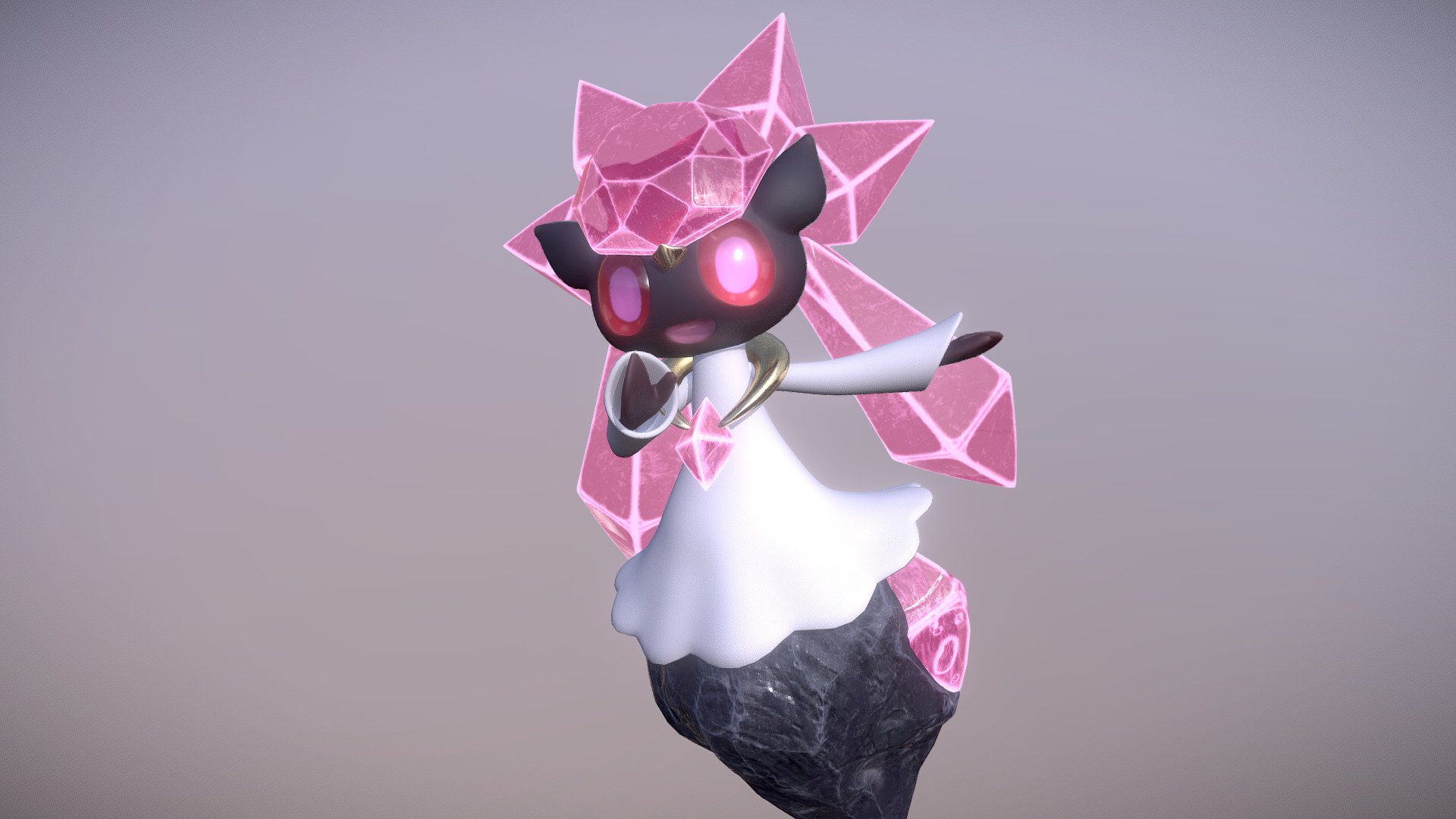 ArtStation Pokemon Diancie