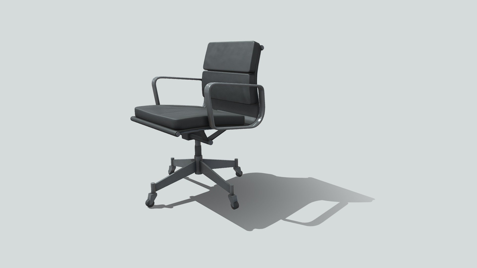 nishalow office chair Download Free 3D model by maxdragonn