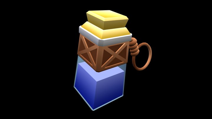 Potion Of Mana (Warcraft III Fanart) (Low Poly) – Modello 3D gratuito STL