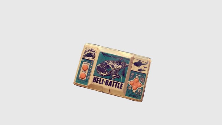 Gamebot Heli Battle from casio 3D Model