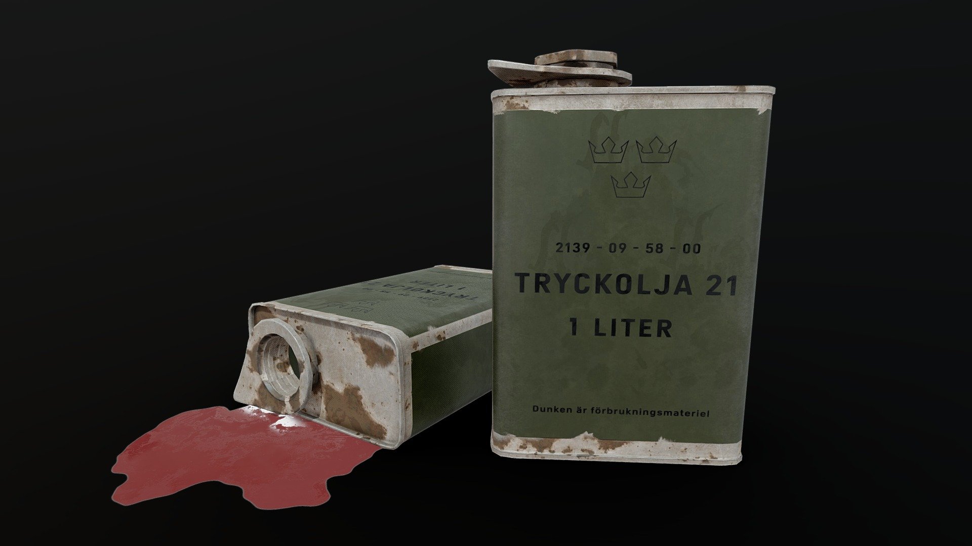 Tryckolja 21 1L