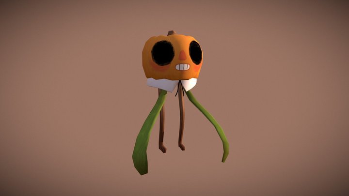 Mr. Pumpkin 3D Model