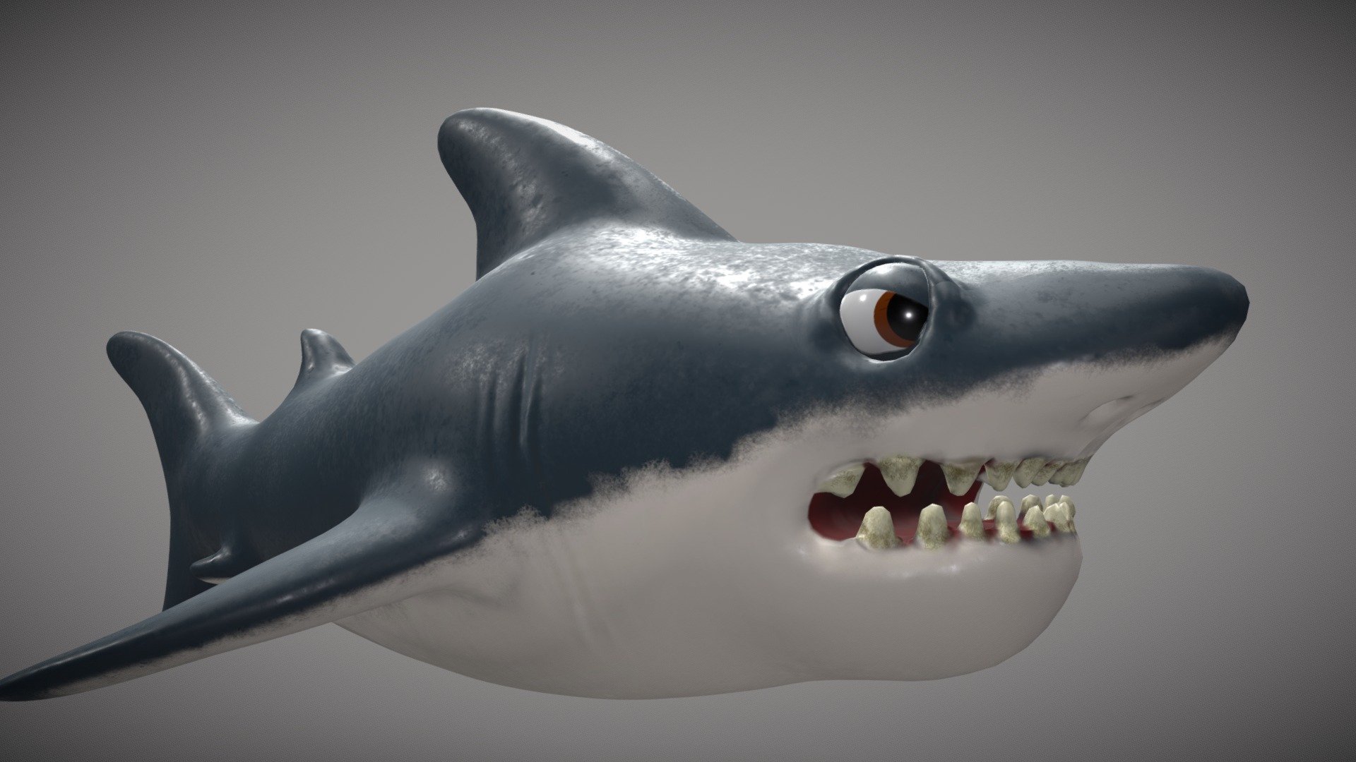 Shark - 3D model by Learco (@lean.coronel) [bf852e1] - Sketchfab