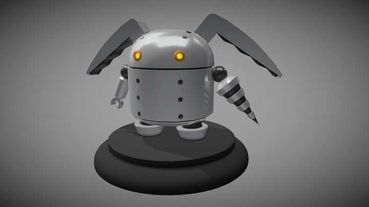 Little Robot (Wooser no Sono Higurashi) 3D Model