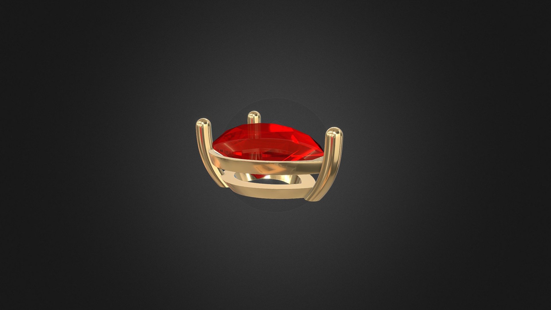1065 - Pear Gem Head
