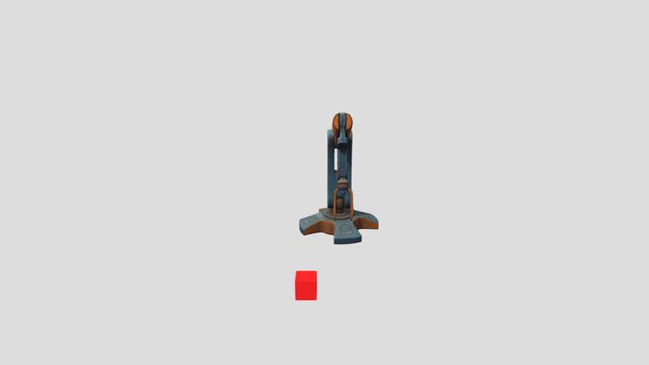 Robot Arm Worden 3D Model