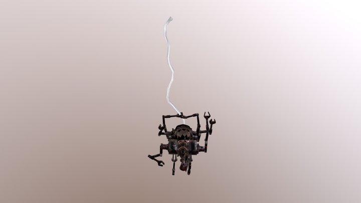 Spiderbot 3D Model