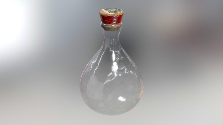Glass Bottle-Freepoly.org – Free 3D Model STL