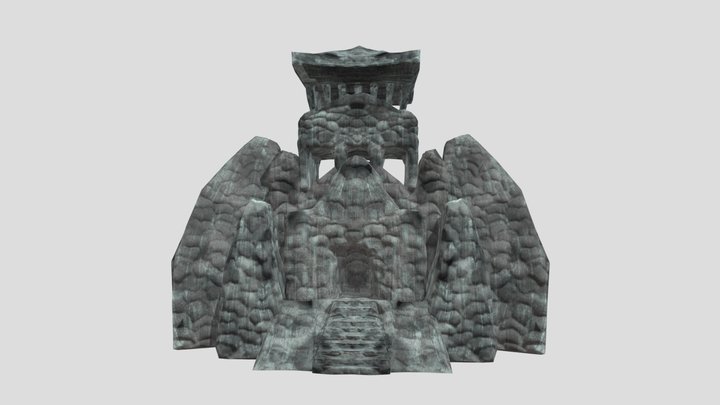 Goa Surnyanagi In Cloud Concept 3D Model