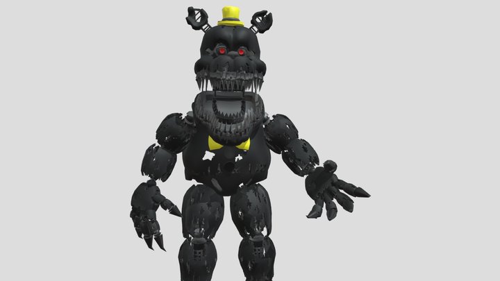 FNAF 4 Nightmare 3D Model