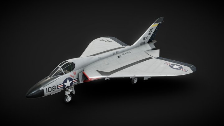 F4D Skyray 3D Model
