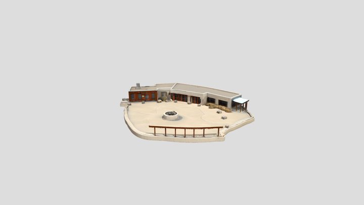 Punta Entinas Visitor Center model 3d – Gratis 3D-model STL