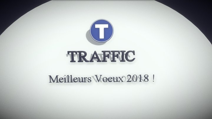 Traffic Voeux 2018 3D Model