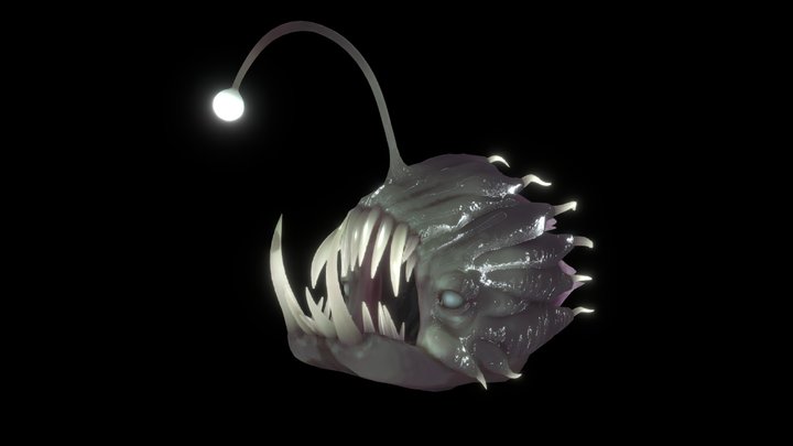 Outer Wilds – Angler Fish 3D Model