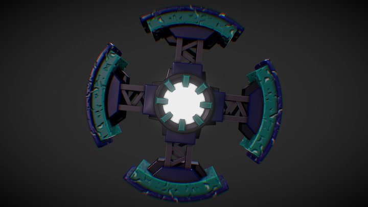 Wheel Inferno 3D Model